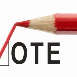 VOTE (red pencil V in checkbox)