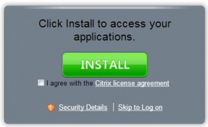 Citrix download prompt